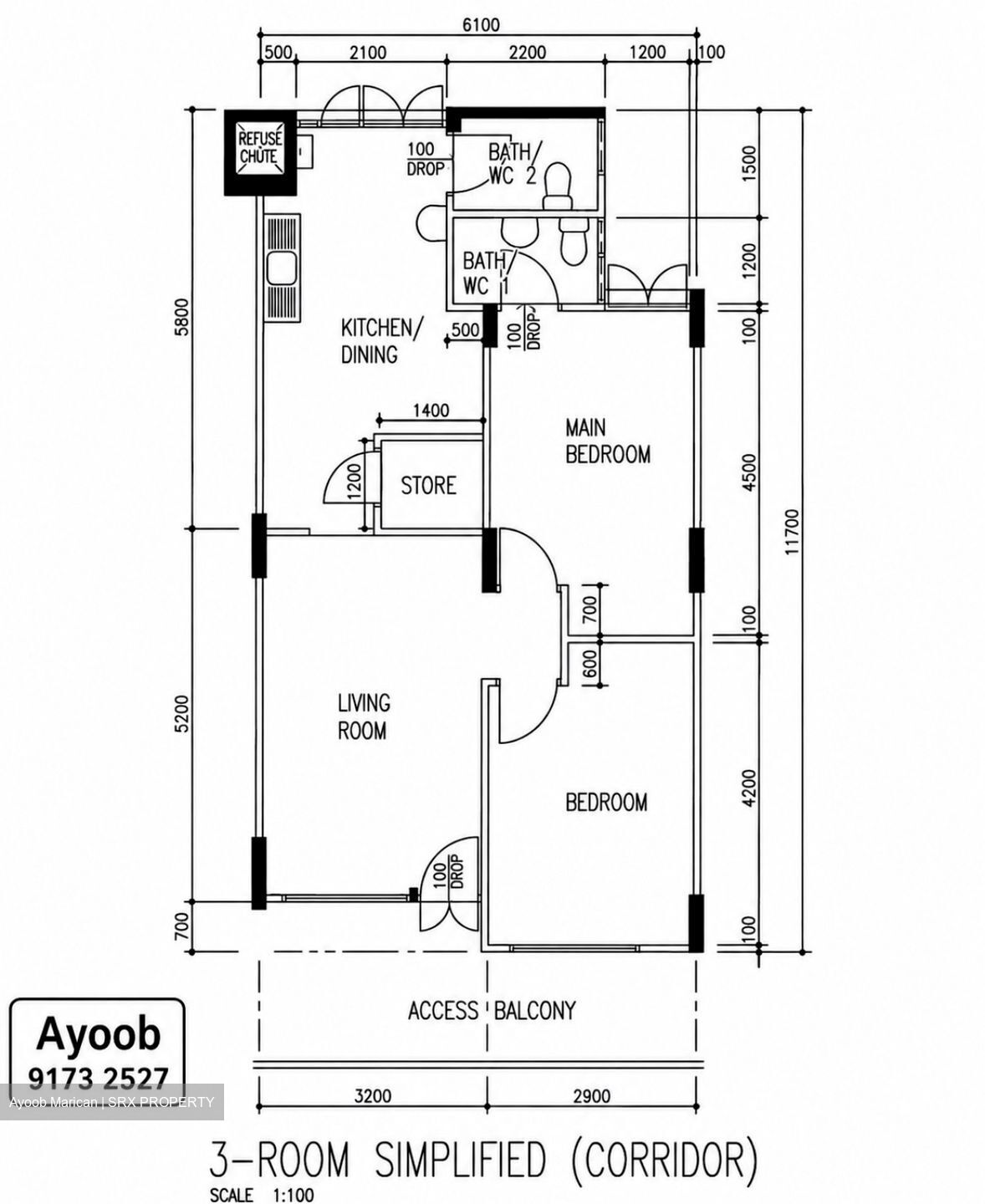 Blk 424 Bukit Batok West Avenue 2 (Bukit Batok), HDB 3 Rooms #578095441